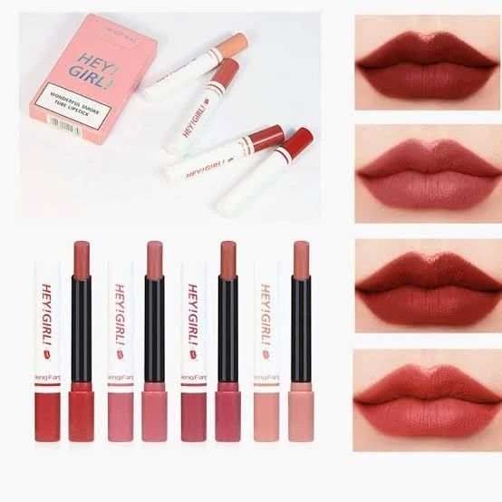 Heng Fang Hey Girl Matte Wonderful Smoke Tube Lipstick