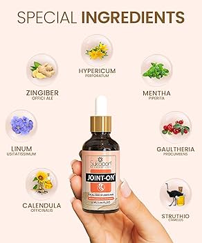 JointOn  Pain Relief Oil – Fast-Acting Herbal Support for Joint & Muscle Comfort