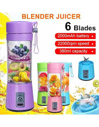 Mini Portable Juicer Blender – Fresh Juice Anytime, Anywhere!